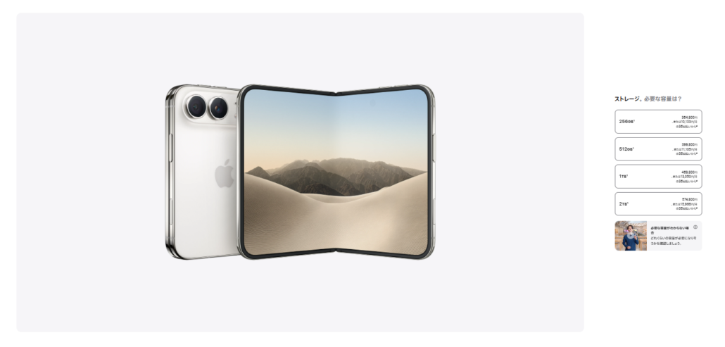 iPhone Duo Apple購入画面